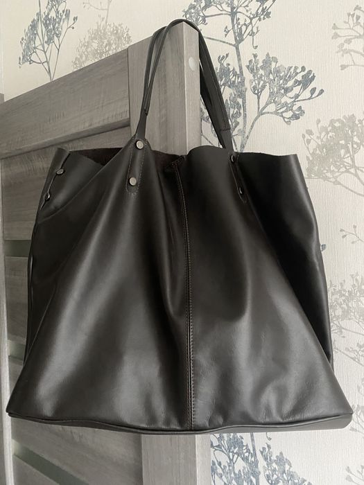 Жіноча сумка шопер шкіра