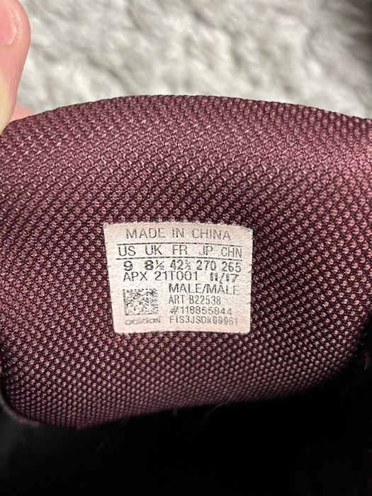 Raf Simons Ozweego III Burgundy легит