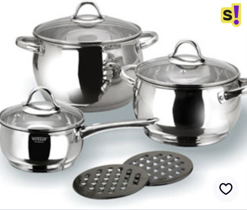 Набір посуду новий