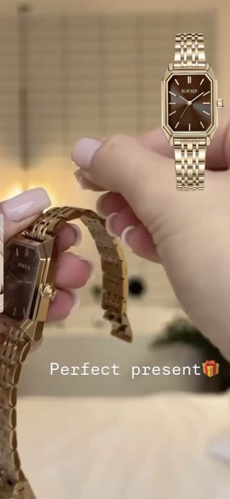 Годинник жіночій Burker + браслет