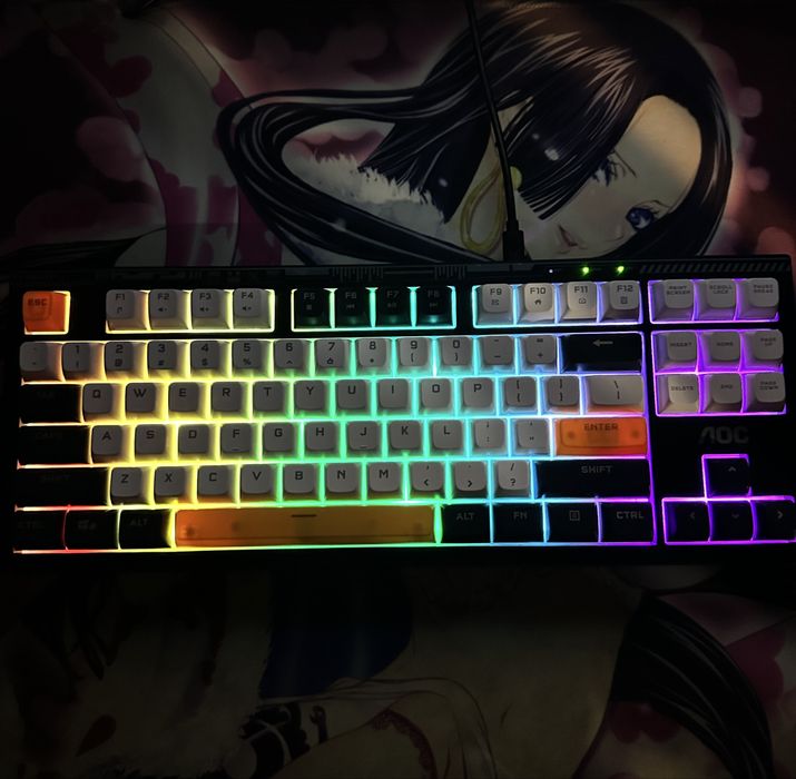 Клавиатура АОС мембранная проводная GK168 механическая клавіатура