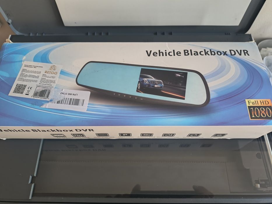 Wideorejestrator w lusterku Vehicle Blackbox DVR Full HD 1080P (nowy)