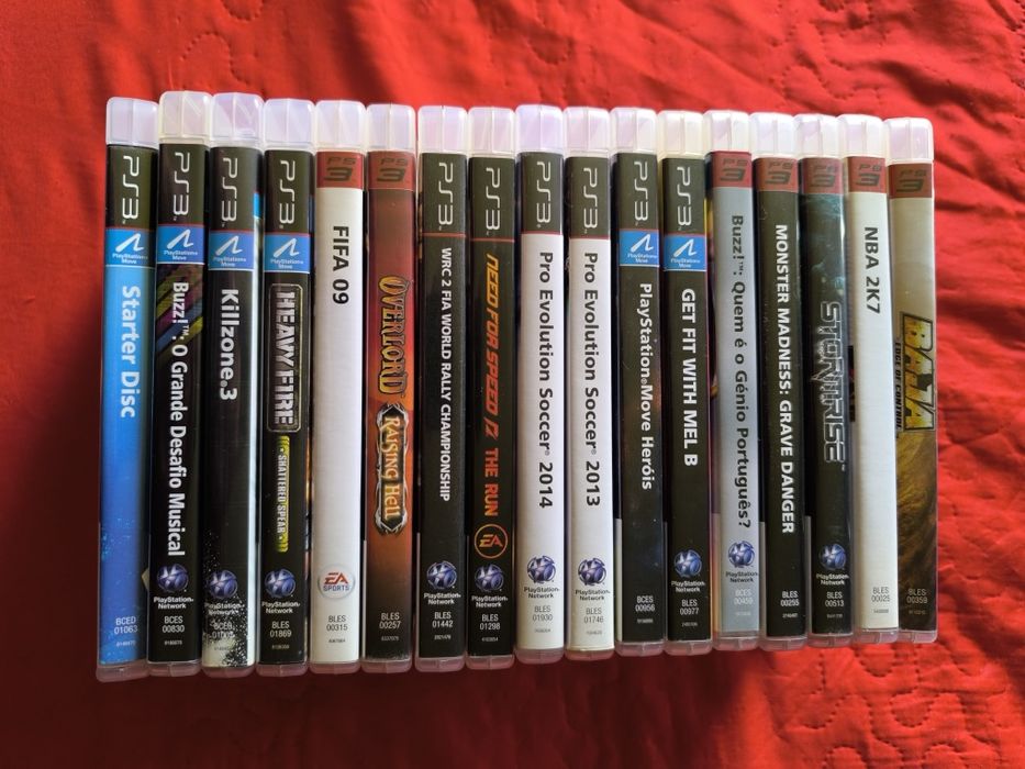 PlayStation 3, acessórios e jogos