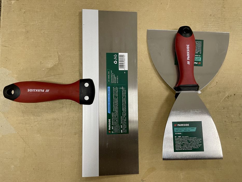 Шпатель нержавейка c ручкой 150/300мм PARKSIDE