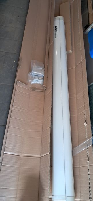 Markiza ścienna do przyczepy , kamper vana  wv t5 t6 adaptery mocowania