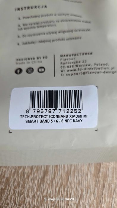 Paski do Mi Band 5/6/7