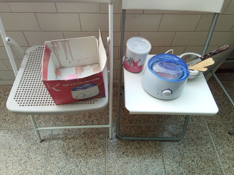 Panela de cera profissional praticamente nova