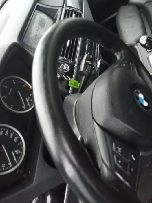 Bmw e70 e71 x5 x6 kierownica z poduszka ( łopatki)