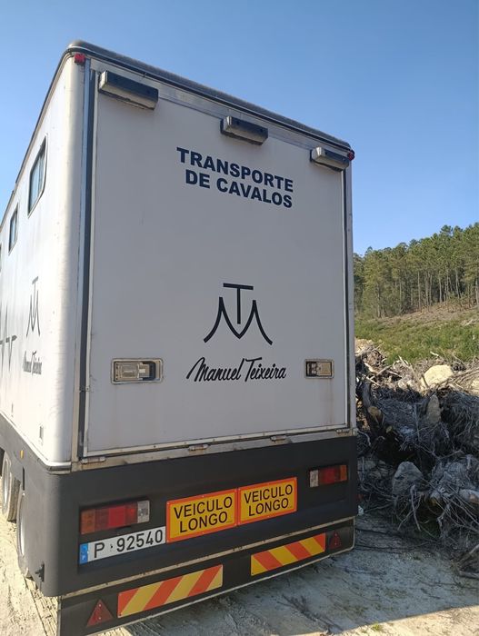 MAN tga 440 , reboque transporte cavalos