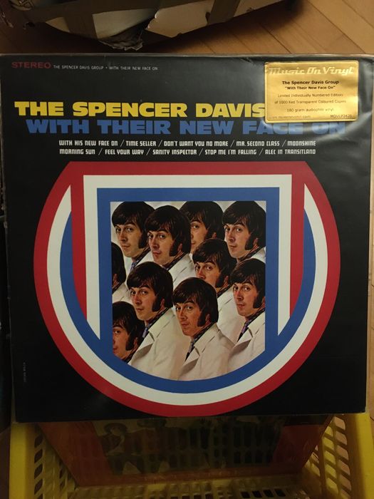 THE SPENCER DAVIS GROUP with their new face on NOWA music on vinyl