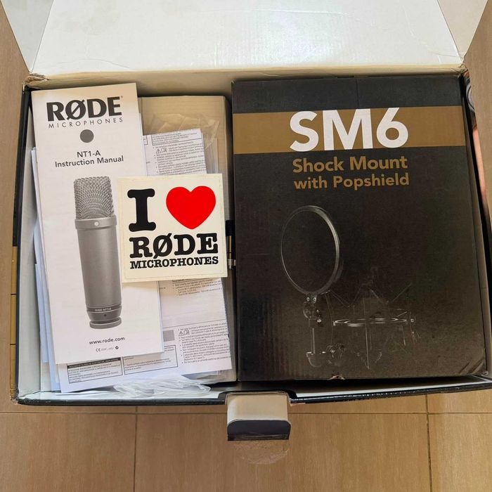 Microfone Rode NT1-A Completo