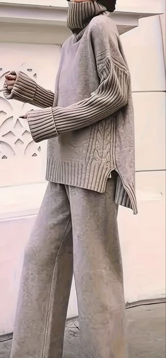 Костюм вязанный двойка