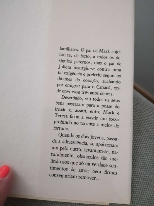 Livro "o coração não mudou"