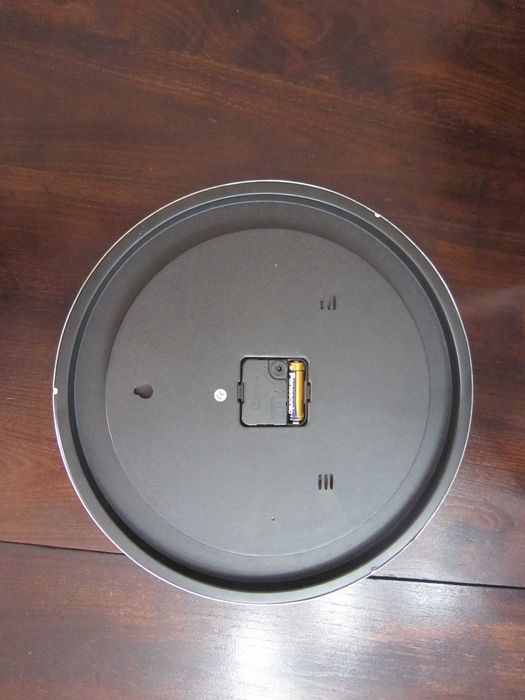 Relógio de parede Prateado