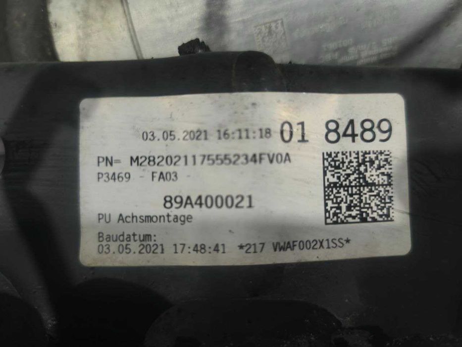 Підрамник передній балка Audi Q4 e-tron VW ID3 89A400021