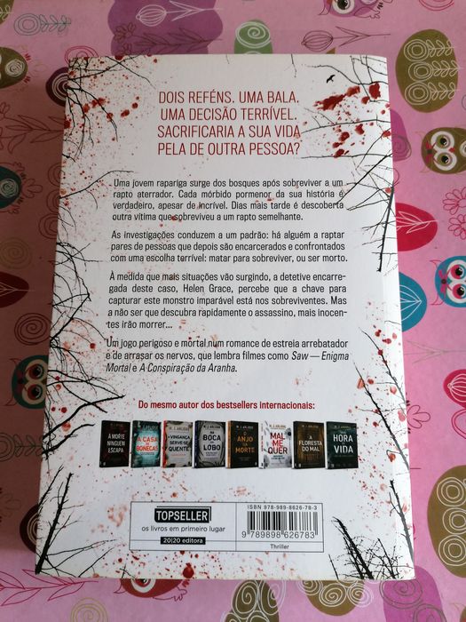 Livros de suspense de M. J. Arlidge