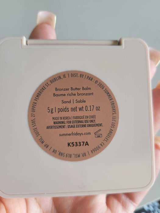 Summer Fridays bronzer kremowy odcień sand
