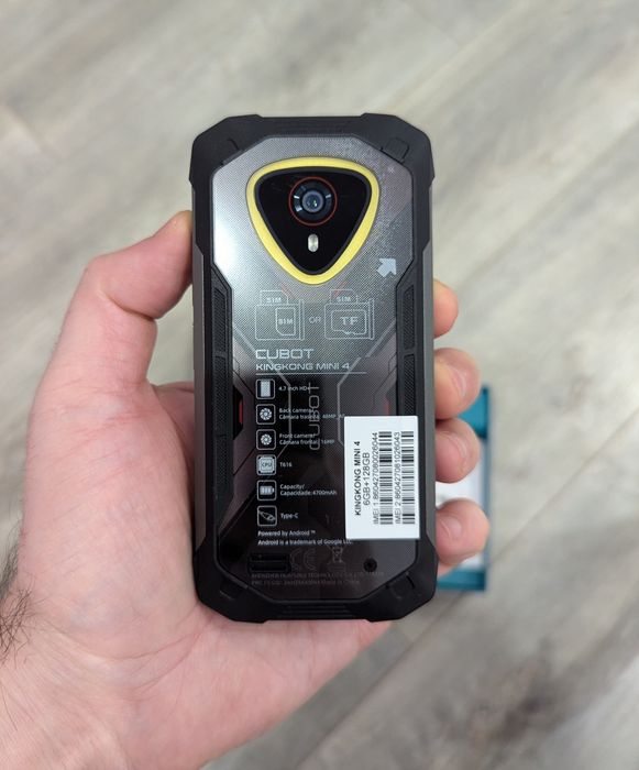 Cubot KingKong Mini 4 (6+10/128GB) NFC IP68/IP69K MIL-STD-810