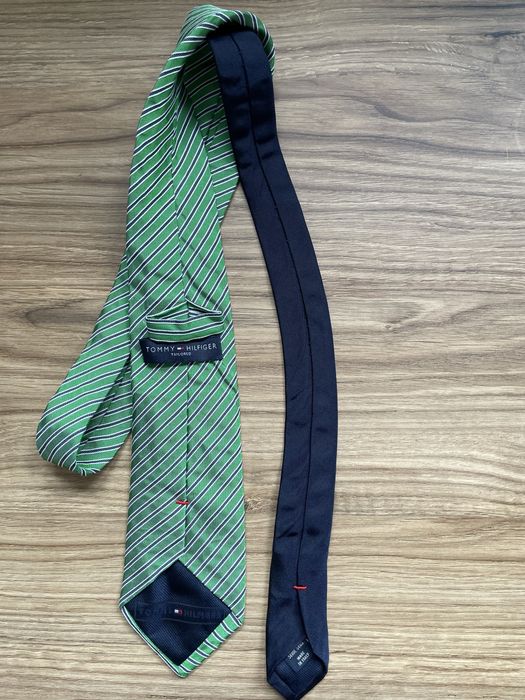 Krawat Tommy Hilfiger 100% jedwab