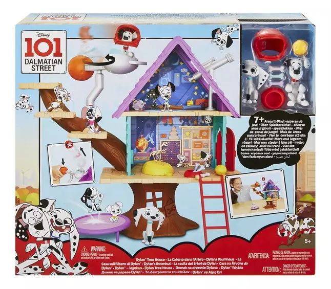 101 Dalmatyńczyków. Gdl88 Domek Na Drzewie. Mattel. Nowy Produkt