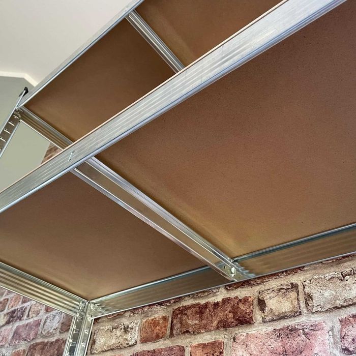 Regał metalowy Garażowy warsztatowy 875KG 180x90x40cm 5 Półek szafka