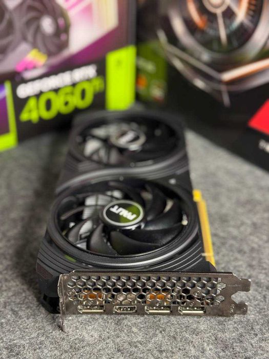 Відеокарта Palit RTX 4060 Infinity 2 OC 8GB GDDR6 | МАГАЗИН | Гарантія 90 днів