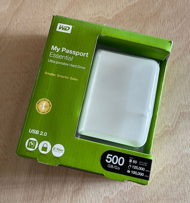 Western Digital My Passport Essential 500GB