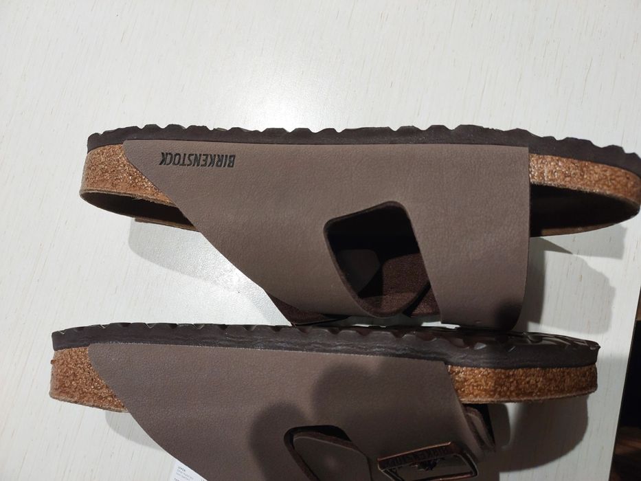 Birkenstock Arizona Bs 44 Mocca brązowo beżowe