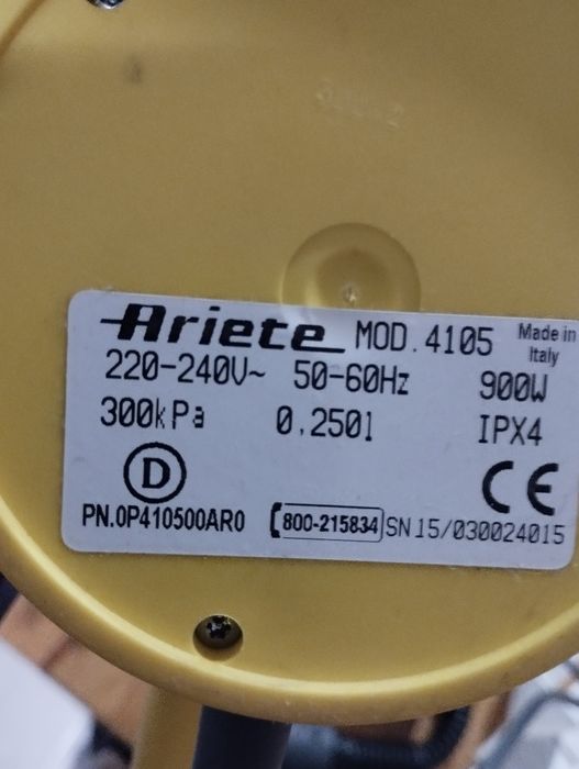 Vaporeta Aríete 4105