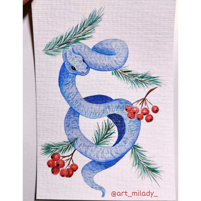 Малюю листівки аквареллю