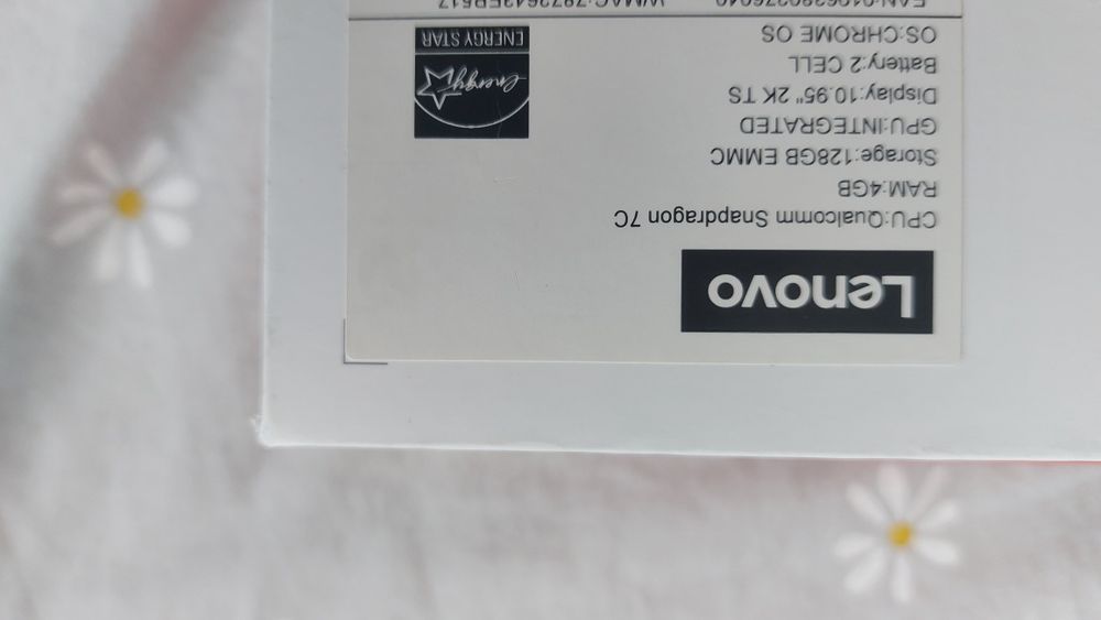 Lenovo Chromebook duet 3 com teclado