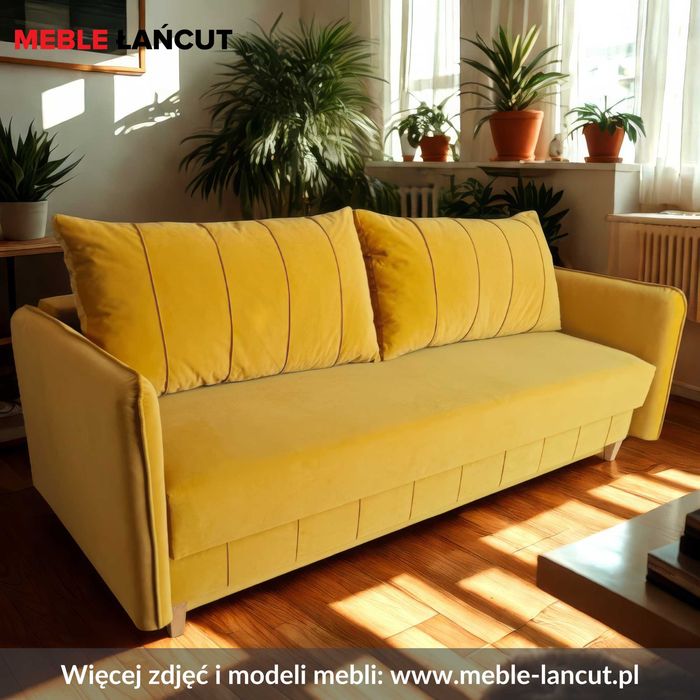 Kanapa PASEK , Sprężyny bonel, 140x200, Producent, AUTOMAT