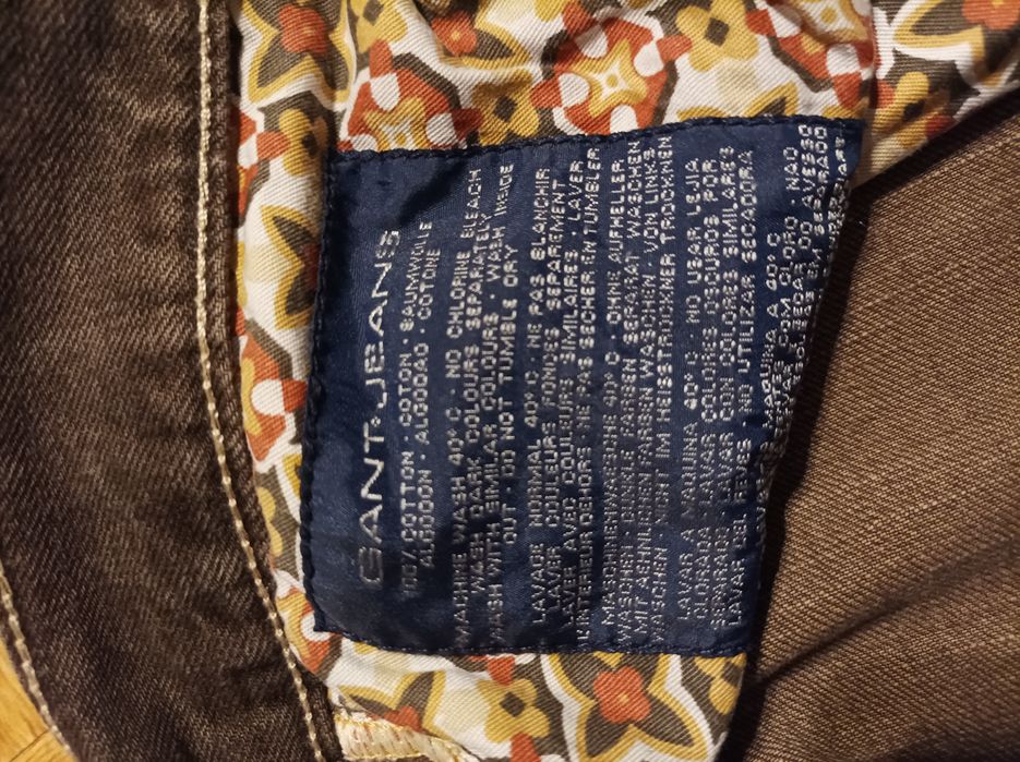 Spodnie jeansowe męskie Gant Rugger