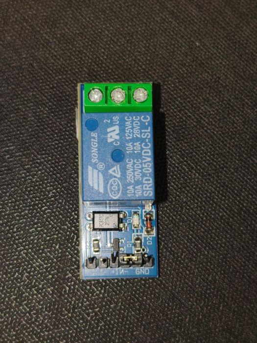 Módulo Relé 1 canal 5v/3v3 Opto-Isolado compatível com Arduino e Raspberry