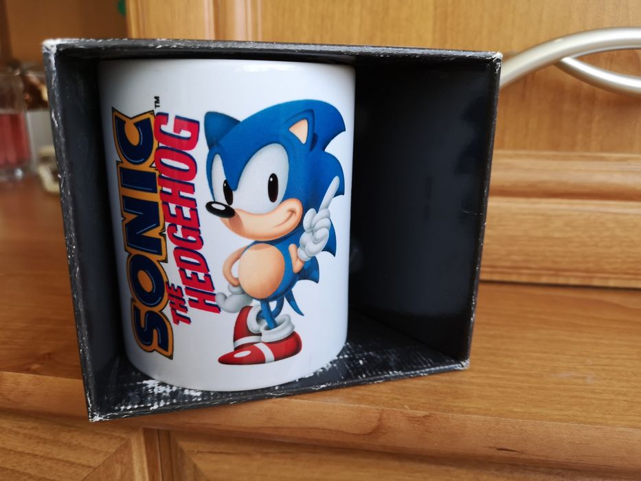Nowy oryginalny licencjonowany kubek Sega Sonic the Hedgehog