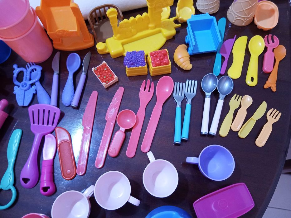lote brinquedos faz de conta: louças