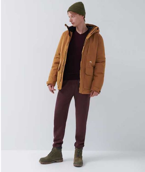 Kurtka zimowa męska marki HOUSE rozm. XL długa, nowa