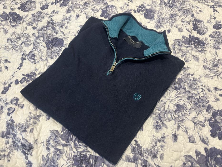 Camisola de fecho Forecast L Azul Marinho