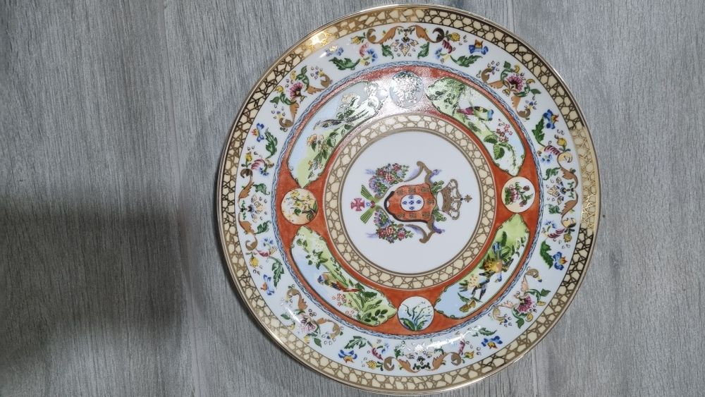 Coleção 6 pratos companhia das Índias