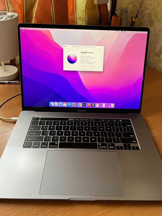 MacBook 16” 2019 A2141 1Tb, 16 Gb, intel i9 2.3 hz 8 core
