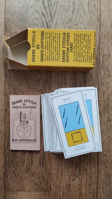 *RARO* Tarot Grand Etteilla Vintage versão 1970_ NOVO
