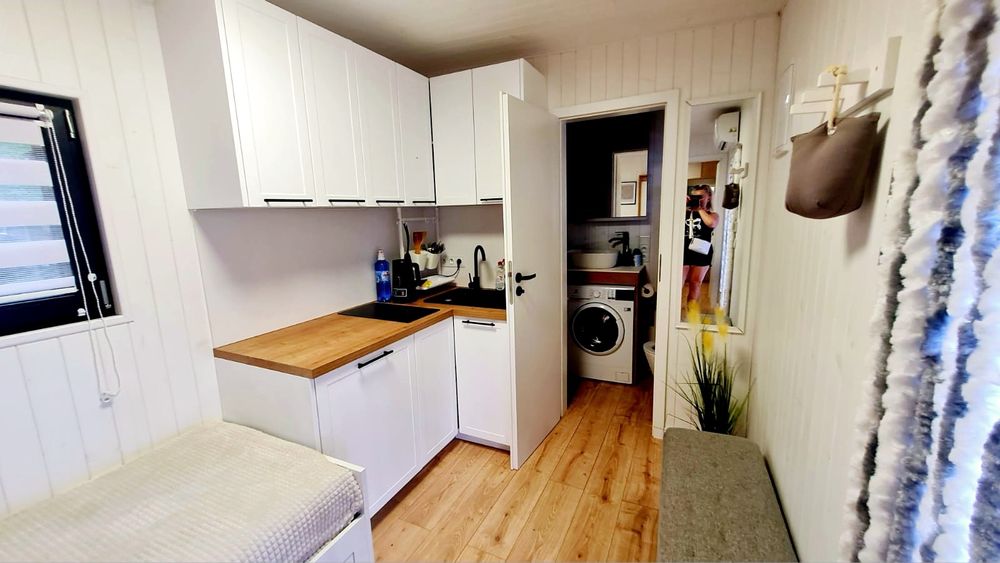 Domek letniskowy - Jezioro Turawskie - Przystań Turawa - Biały Domek Tiny House