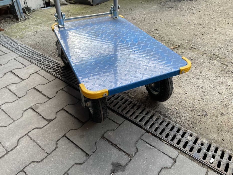 Wózek platformowy transportowy magazynowy 450 kg HIGHER