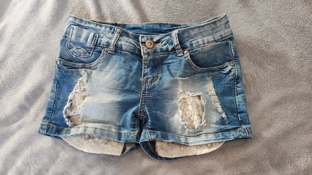 Шорты джинсовые 146-164