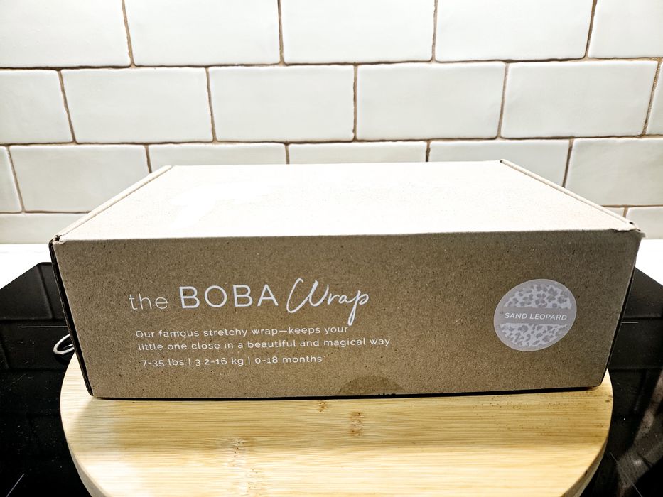 Pano elástico porta-bebês Boba Wrap Sand Leopard