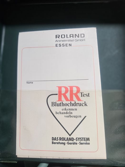 Roland RR Test nowy kultowy ciśnieniomierz