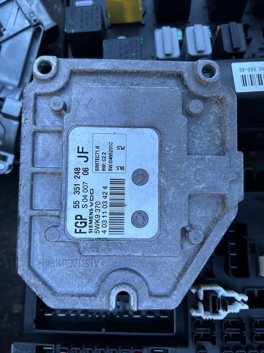 Zestaw startowy OPEL astra H 1.8 5WK9370