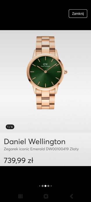 Zegarek Daniel Wellington 36mm