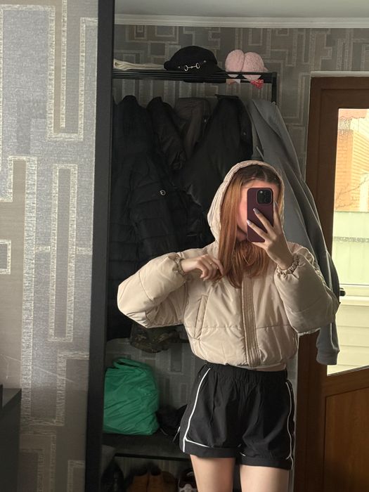 Укорочена куртка boohoo