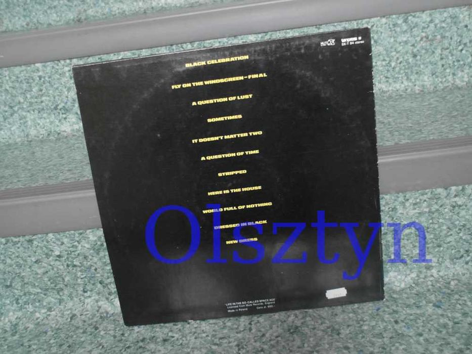 Płyta winylowa Depeche Mode Black cebration, LP, jak nowa